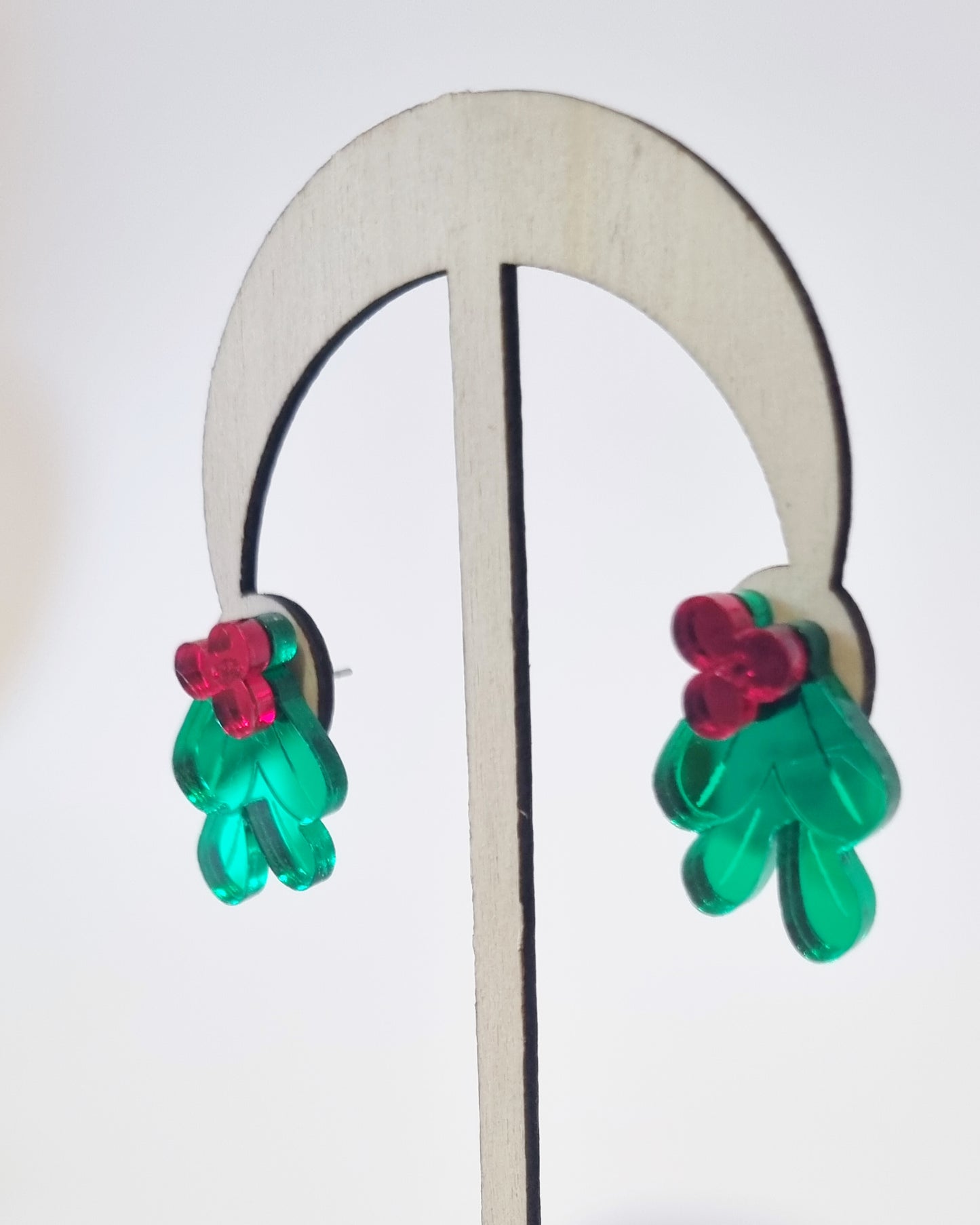 Pendientes love navidad soft