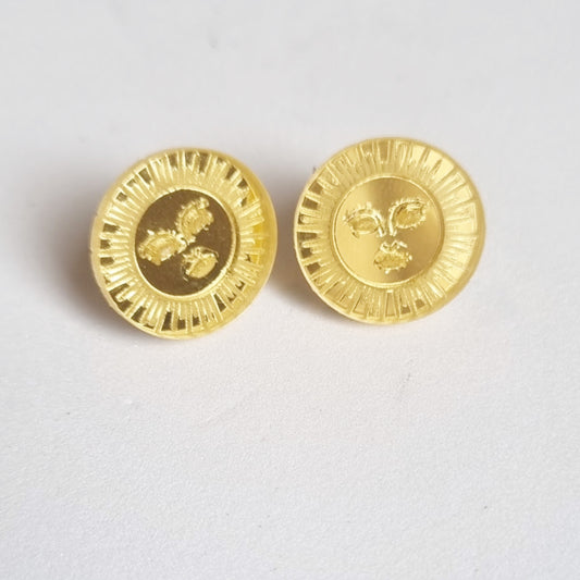 Pendientes soles espejo