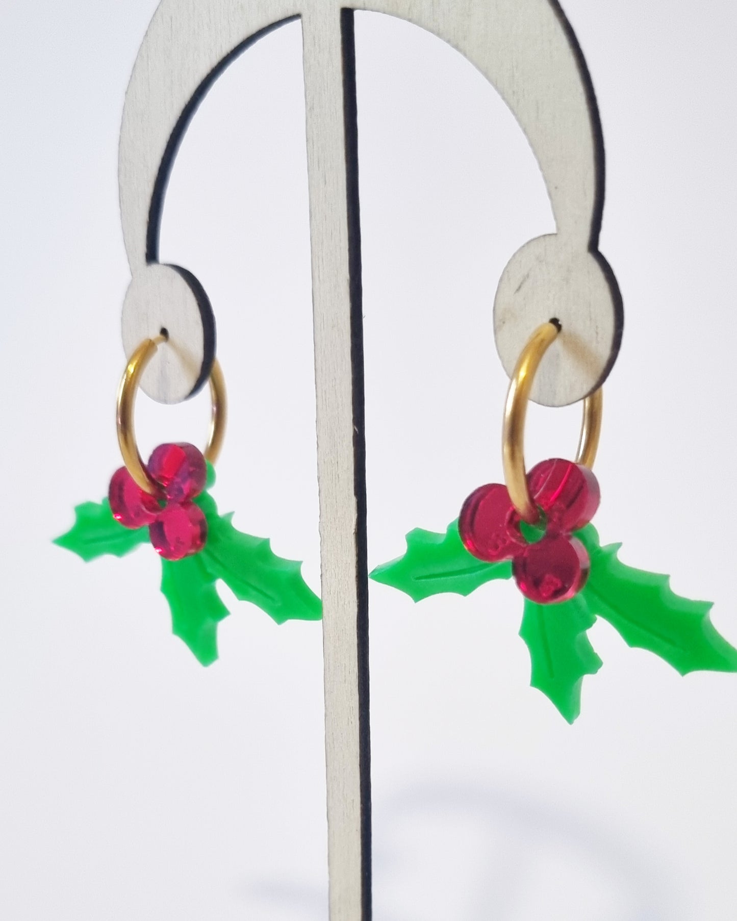 Pendientes muerdagos